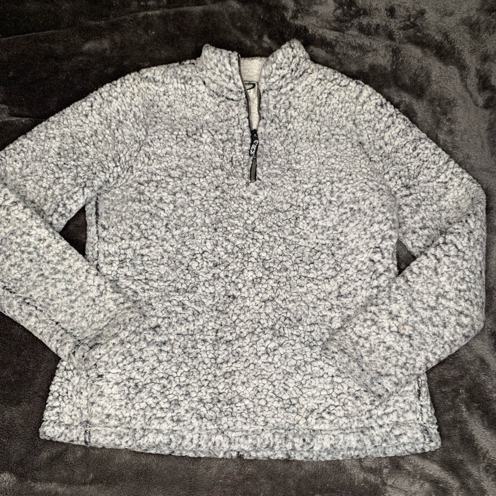 Time and Tru Cozy Half Zip